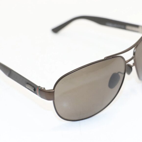 Gucci GG Men's Sunglasses 2246/S 4VJSP 65/13 125 - Brown - Picture 2 of 16